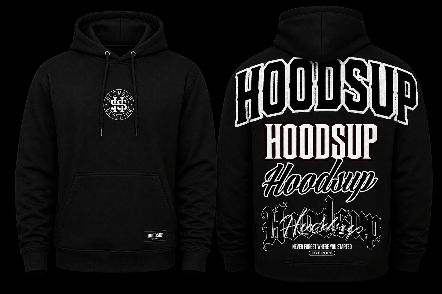 (LIMITED) Hoodsup Signature Stack Hoody