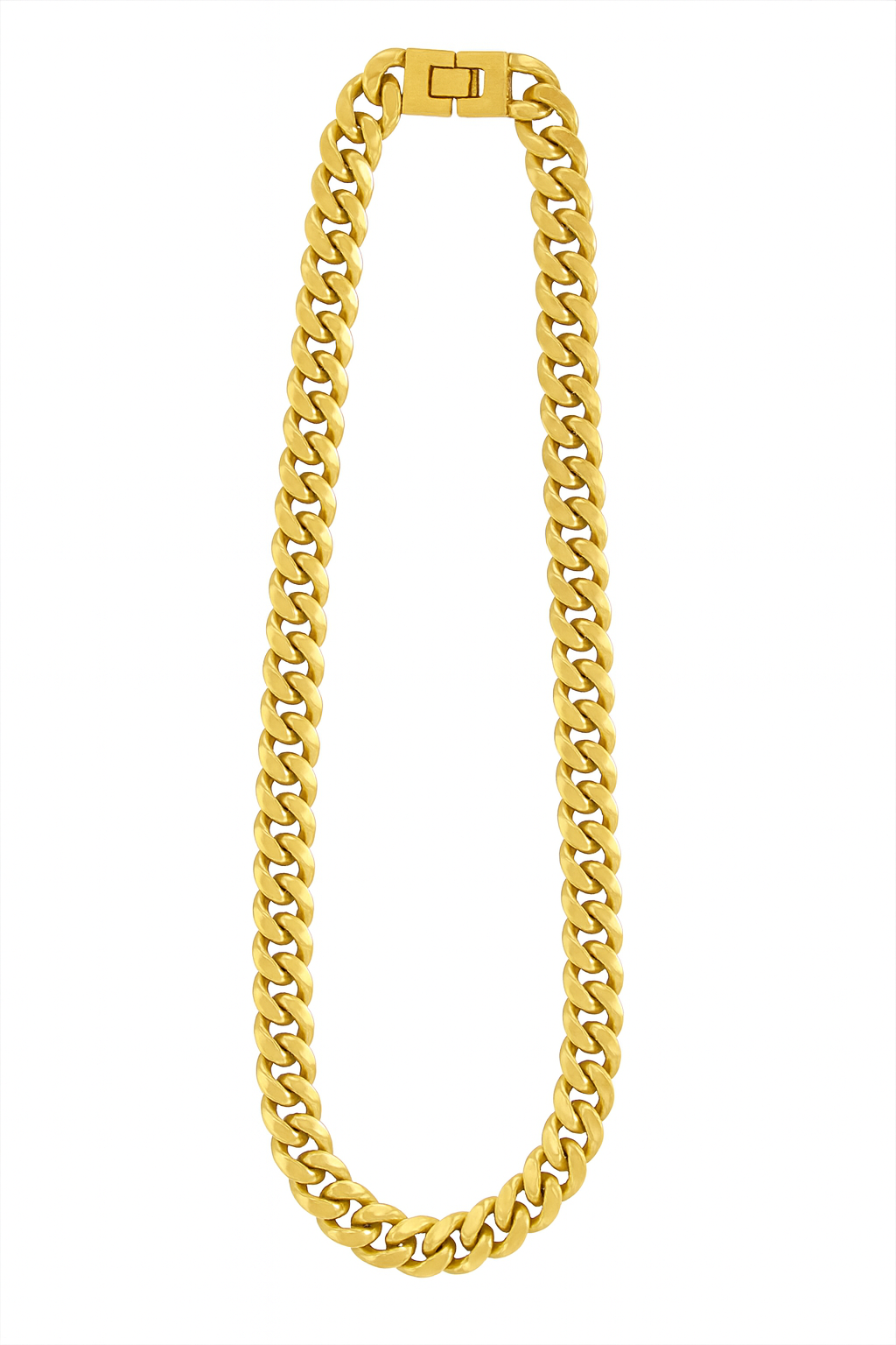 HU Gold Cuban Link Chain
